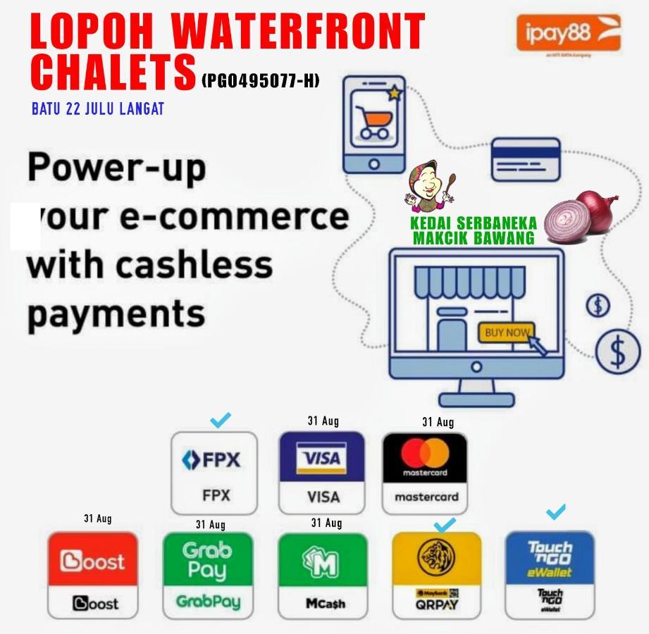 Lopoh Waterfront Budget Chalets Willa Hulu Langat Zewnętrze zdjęcie