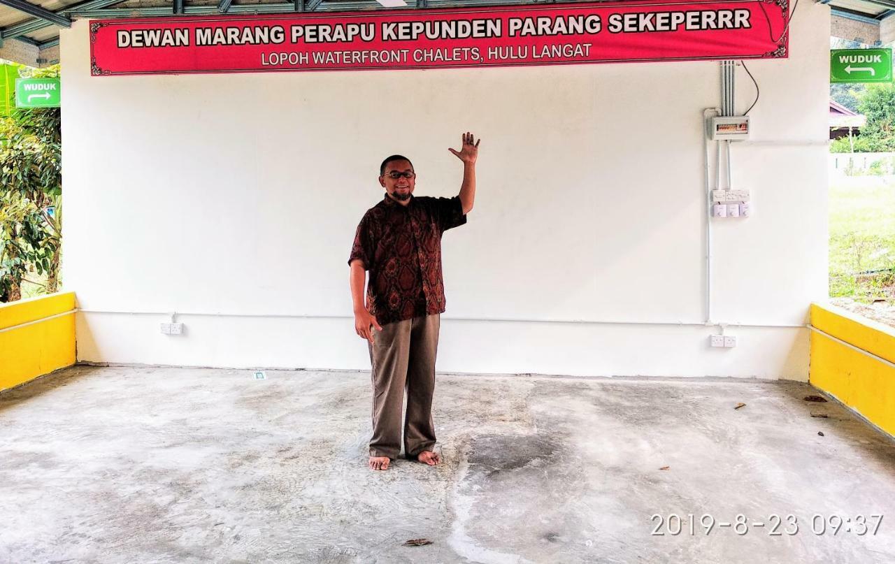 Lopoh Waterfront Budget Chalets Willa Hulu Langat Zewnętrze zdjęcie